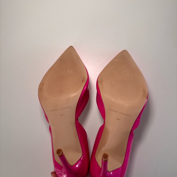 Marc Fisher Hot Pink Heels - Picture 7 of 7